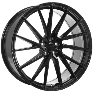 Ruffino Wheels – Central – Black – 22″x9″ 35mm – All weather Wheels – RUF672203